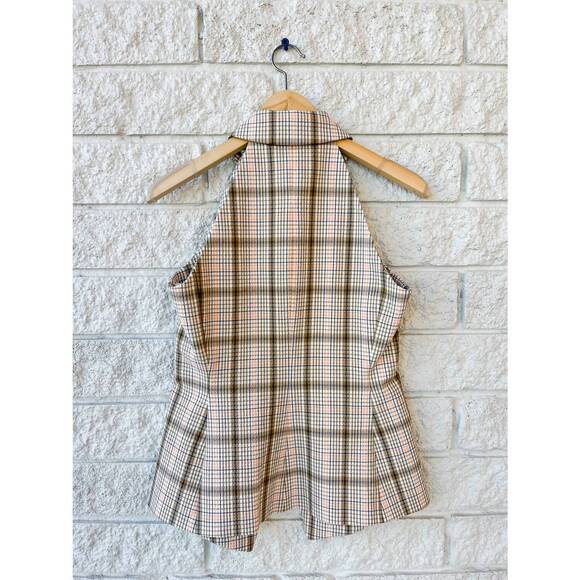 NEW VERONICA BEARD orlinda vest in dark stone multi - Picture 5 of 5